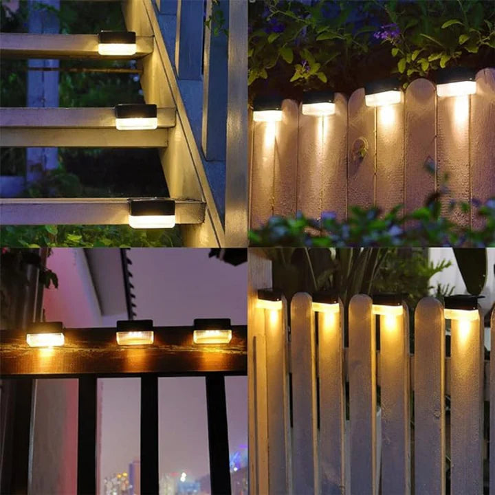 Garden Glow - Self-adhesive solar lamps for the garden!
