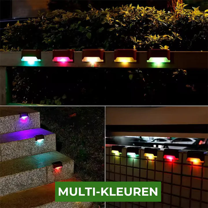 Garden Glow - Self-adhesive solar lamps for the garden!
