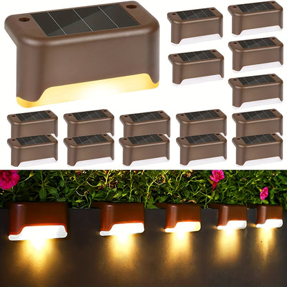 Garden Glow - Self-adhesive solar lamps for the garden!